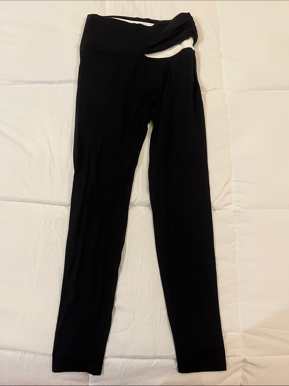 Black High-Waist Maternity Leggings for Women